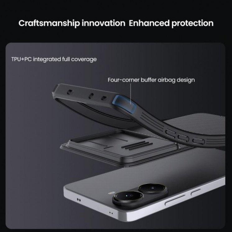 Xiaomi Poco X7 Pro. Funda NILLKIN Camshield Pro PC