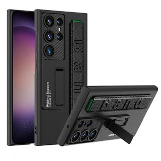 Samsung S24 Ultra 5G. Funda GKK textura Fibra de carbono con correa y soporte