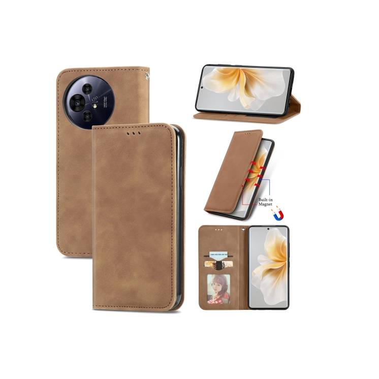 TCL 50 NxtPaper/50 Pro NxtPaper. Funda leather case con cierre magnético