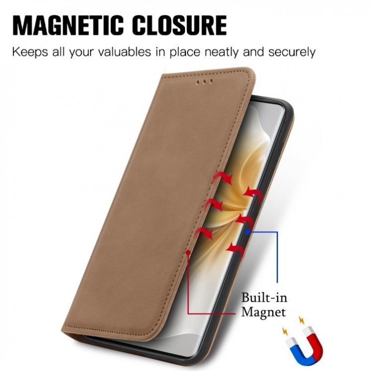 TCL 50 NxtPaper/50 Pro NxtPaper. Funda leather case con cierre magnético