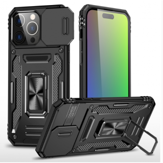 IPhone 16 Pro. Funda Armor camshield magnético con stand