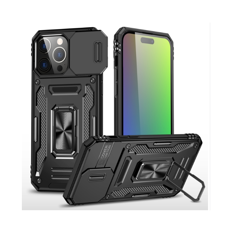 IPhone 16 Pro. Funda Armor camshield magnético con stand