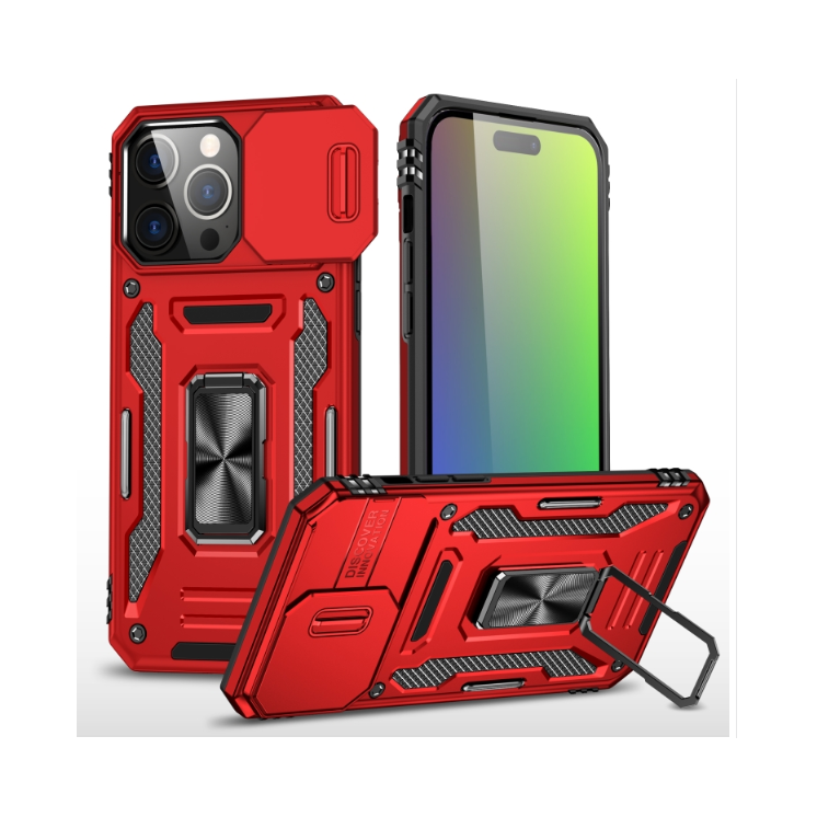 IPhone 16 Pro. Funda Armor camshield magnético con stand