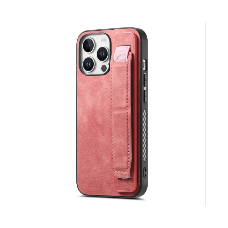 IPhone 16 Pro. Funda leather case con correa elástica