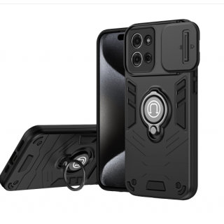 Motorola G75. Funda Camshield magnético con anillo