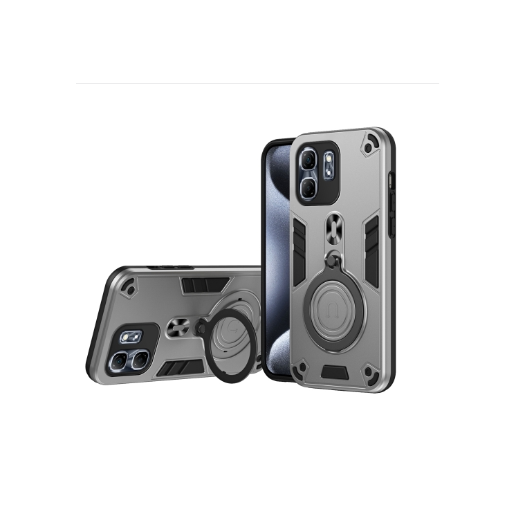 Infinix Smart 9/Hot 50i. Funda Armor TPU+PC con anillo 360