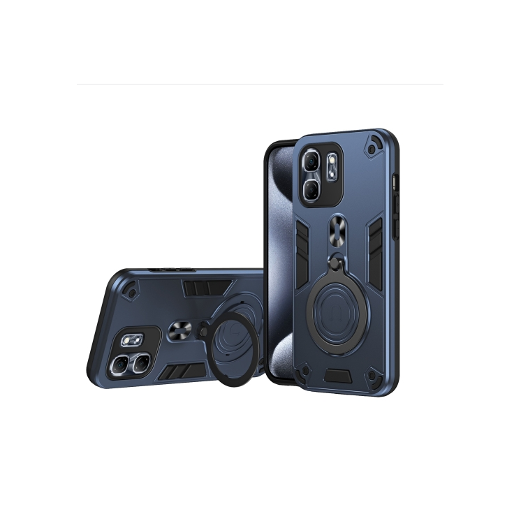 Infinix Smart 9/Hot 50i. Funda Armor TPU+PC con anillo 360