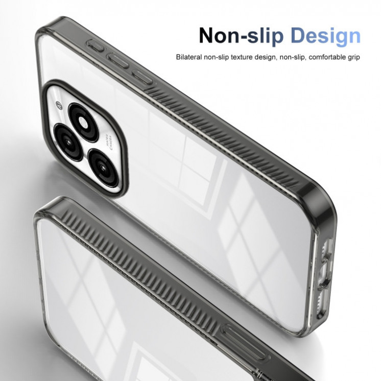 Itel A70. Funda anti-slip TPU+Acrílico
