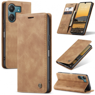 Xiaomi 13C 4G/5G/Poco C65. Funda CaseMe leather case con cierre magnético