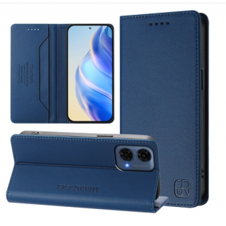 Motorola G24 Power. Funda Leather case con cierre magnético