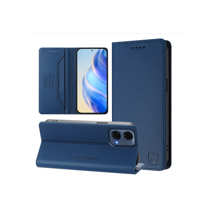 Motorola G24 Power. Funda Leather case con cierre magnético