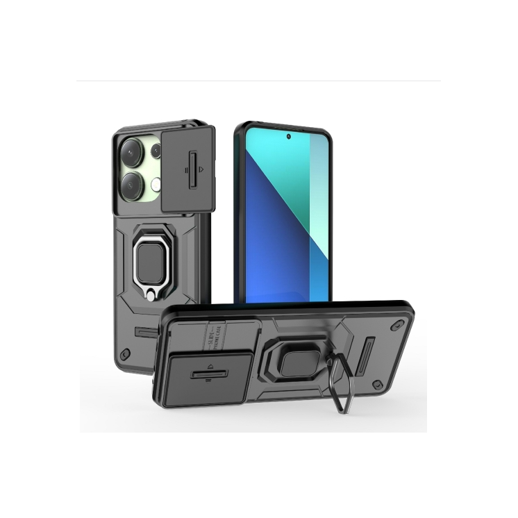 Xiaomi Note 13 4G. Funda Camshield TPU+PC con anillo.