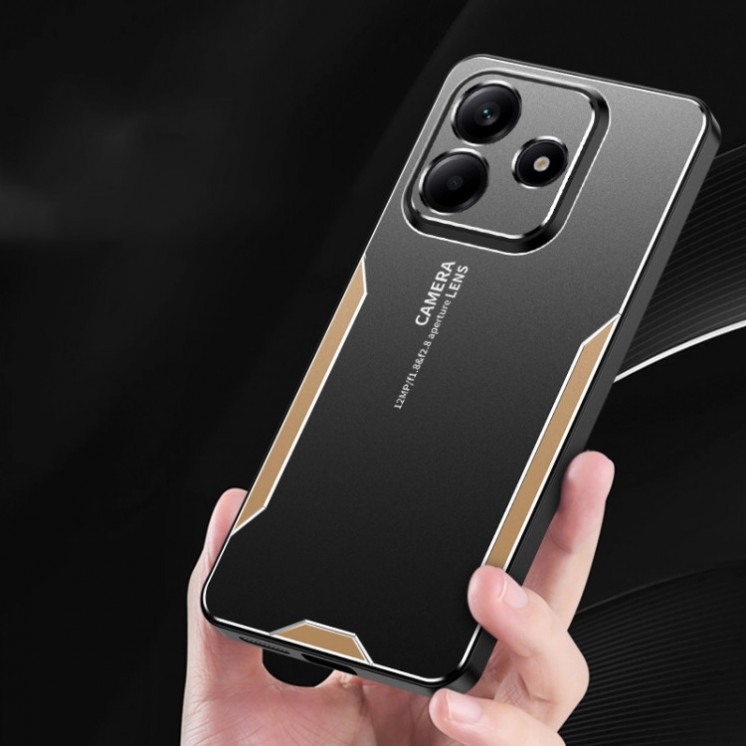 Xiaomi Note 14 5G. Funda híbrida TPU- detalles Metal