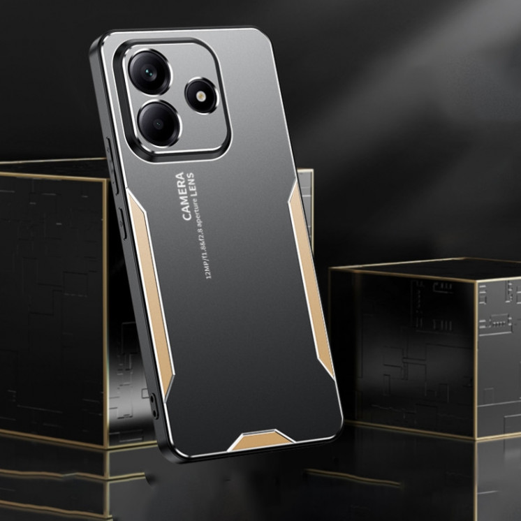 Xiaomi Note 14 5G. Funda híbrida TPU- detalles Metal