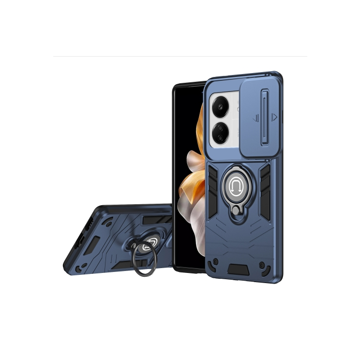 Xiaomi 13C 4G/5G. Funda Camshield con anillo