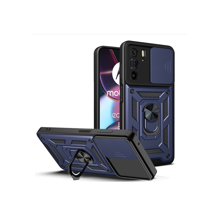Motorola Edge 30 Pro. Funda Camshield con anillo