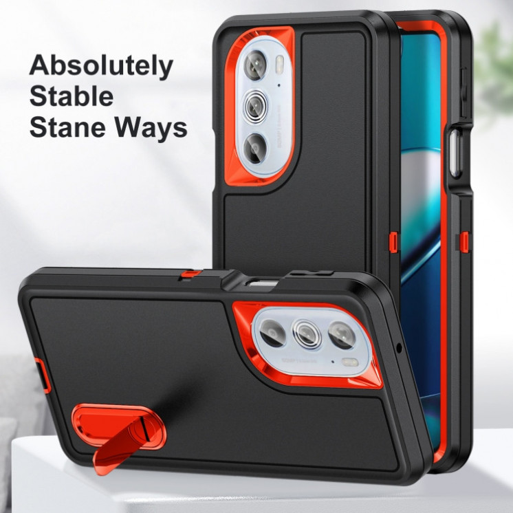 Motorola Edge 30 Pro. Funda 360° con soporte stand