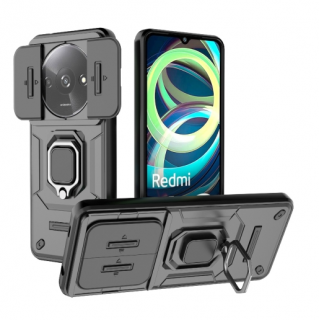 Xiaomi Redmi A3/ A3x/ Poco C61. Funda Camshield con anillo.