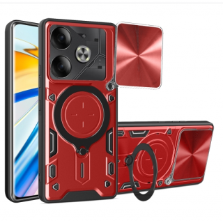 Tecno Pova 6/6 Pro. Funda Camshield con anillo stand