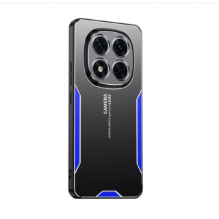 Xiaomi Redmi Note 14 Pro Plus 5G. Funda híbrida TPU + detalles metal