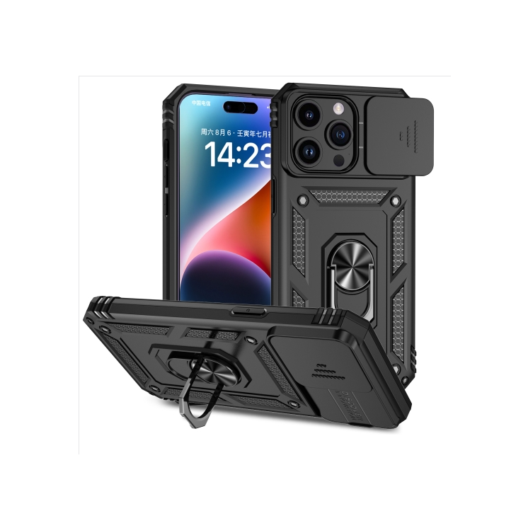 IPhone 15 Pro. Funda Armor camshield con anillo