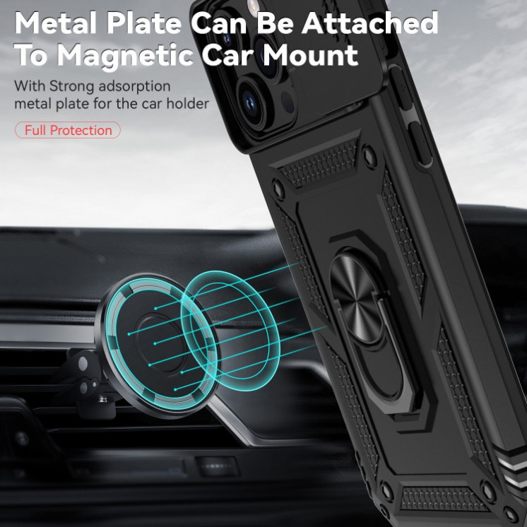 IPhone 15 Pro. Funda Armor camshield con anillo
