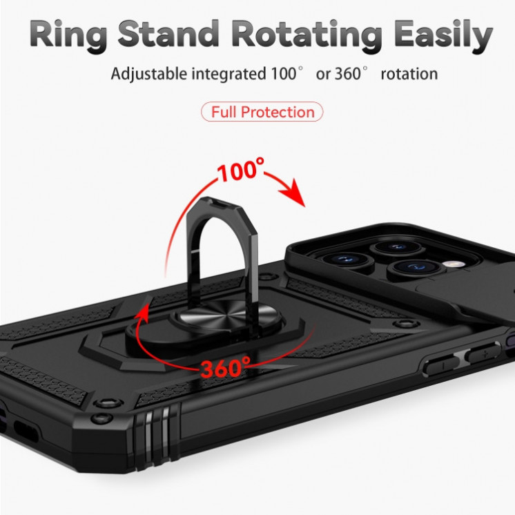 IPhone 15 Pro. Funda Armor camshield con anillo
