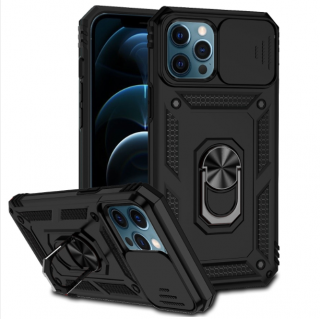 IPhone 12 Pro Max. Funda Armor camshield con anillo.