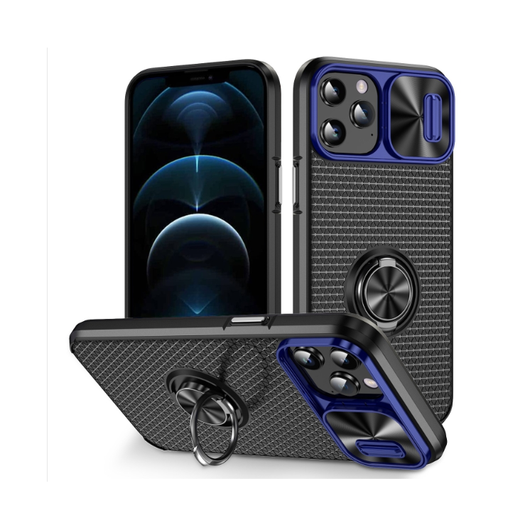 IPhone 12 Pro Max. Funda Camshield con anillo