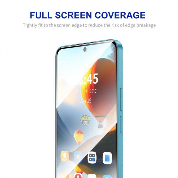 Tecno Spark 20C. Vidrio templado ENKAY Full Cover film