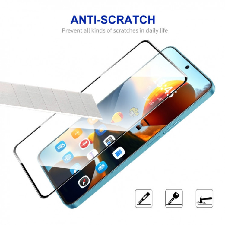 Tecno Spark 20C. Vidrio templado ENKAY Full Cover film