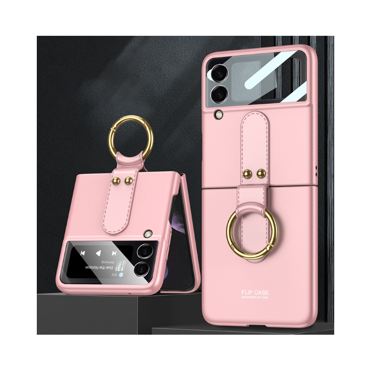 Samsung Z Flip 4. Funda GKK con anillo soporte