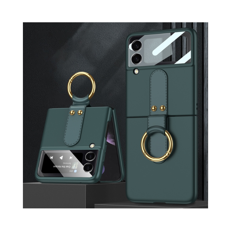 Samsung Z Flip 4. Funda GKK con anillo soporte