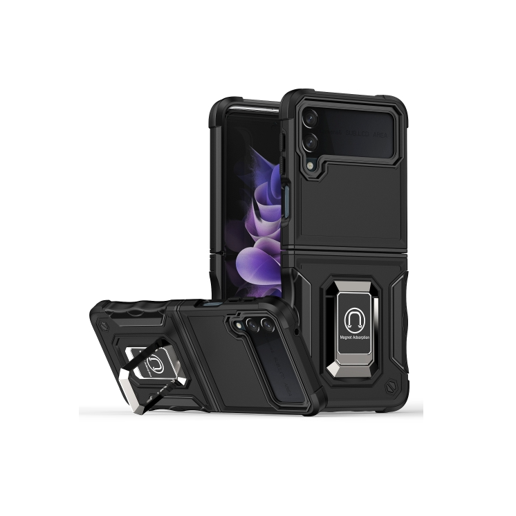 Samsung Z Flip3 5G. Funda Armor con anillo stand