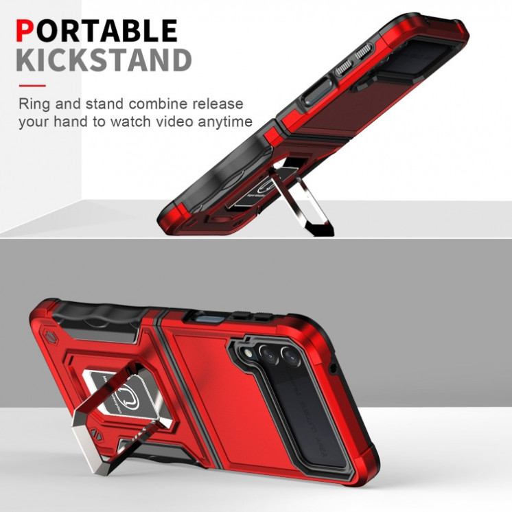 Samsung Z Flip3 5G. Funda Armor con anillo stand