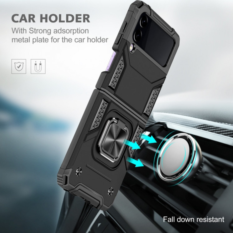 Samsung Z Flip3 5G. Funda Armor TPU+PC con anillo