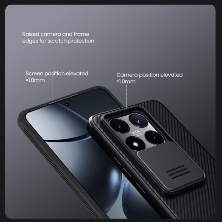 Xiaomi 14T 5G. Funda NILLKIN Camshield Pro PC
