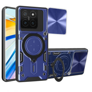 Xiaomi 14T 5G. Funda Camshield TPU+PC con anillo stand