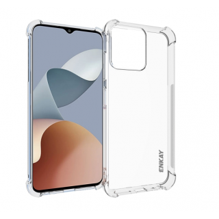 ZTE Blade A73 4G. Funda ENKAY TPU anti-slip transparente
