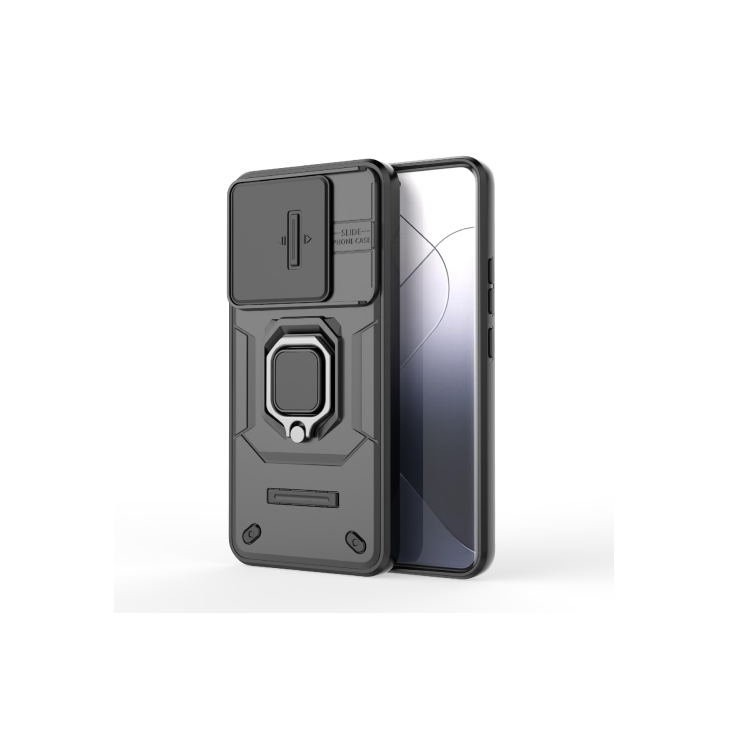 Xiaomi 14 Pro. Funda Camshield TPU+PC con anillo