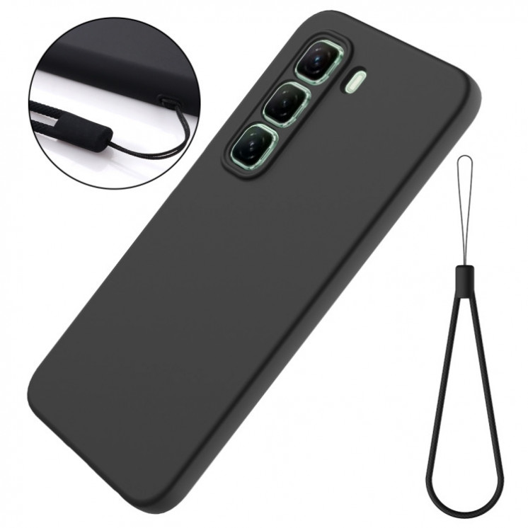 Infinix Hot 50 Pro Plus. Funda protectora de Silicona líquida