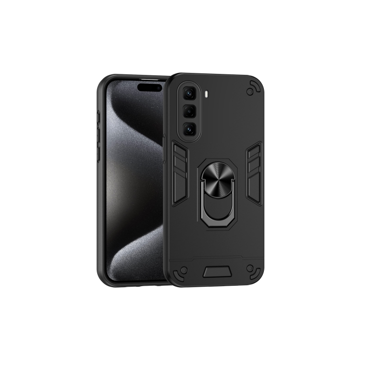 Infinix Hot 50 Pro Plus. Funda Armor con anillo metálico