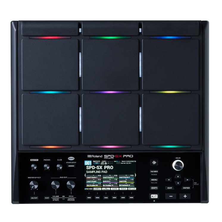Roland SPD-SX PRO Sampling Pad. Batería electrónica imperdible. Compra protegida por Mercado Pago