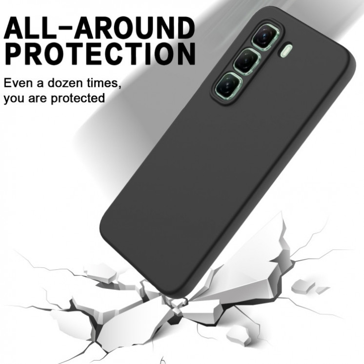 Infinix Hot 50 Pro. Funda protectora de Silicona líquida