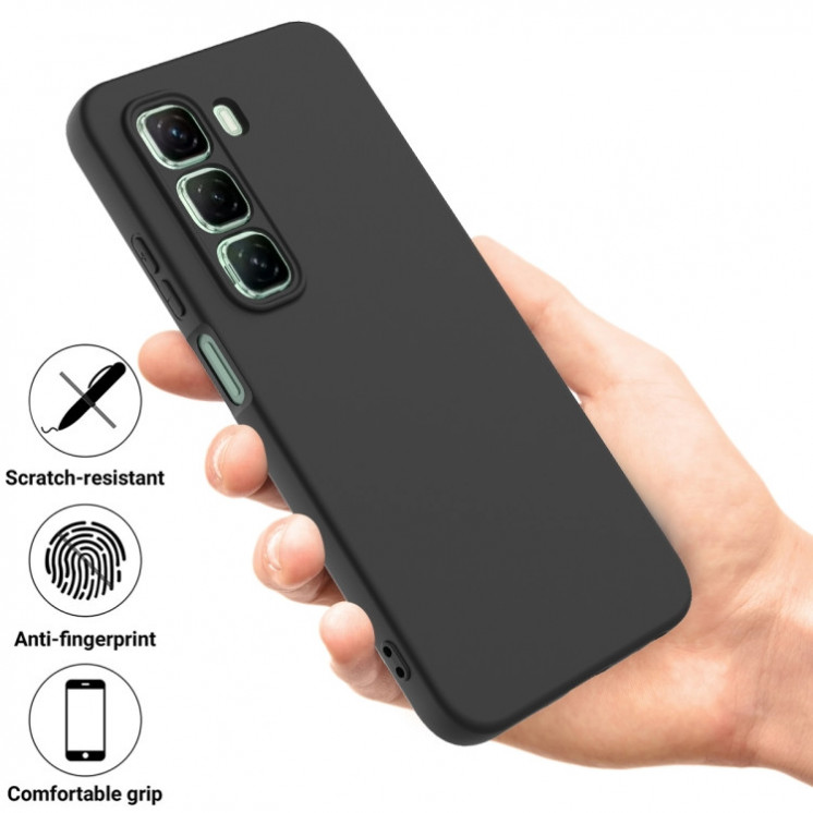 Infinix Hot 50 Pro. Funda protectora de Silicona líquida