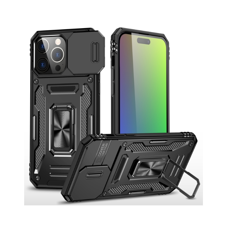 IPhone 16 Pro Max. Funda Armor camshield con anillo