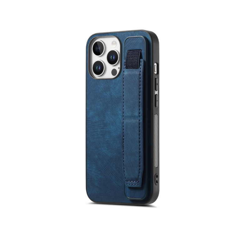 IPhone 16 Pro Max. Funda leather case con correa elástica