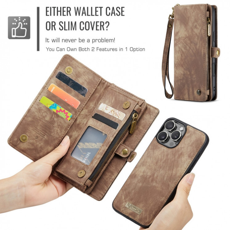 IPhone 16 Pro Max. Funda CaseMe desmontable multifuncional