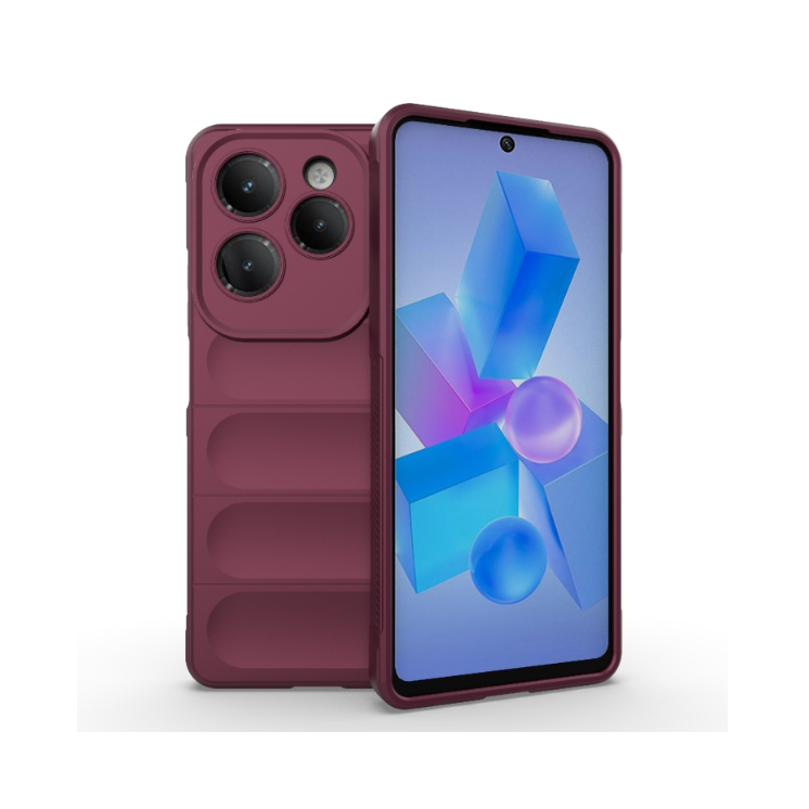 Infinix Hot 40/ Hot 40 Pro. Funda protectora de TPU+Flannel