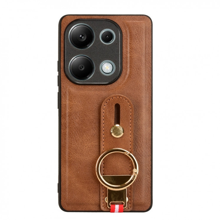 Xiaomi Note 13 Pro 4G/ Poco M6 Pro. Funda leather case con correa.
